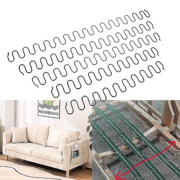 Reservedele til sofasædefjedre, møbelfjedre med clips, 45cm 50cm 60cm 65cm 70cm lange Ressort Hardware
