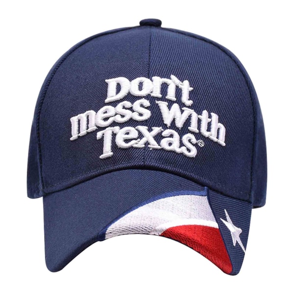 State of Texas flagga hattar RÖTA INTE MED TEXAS cap Cap