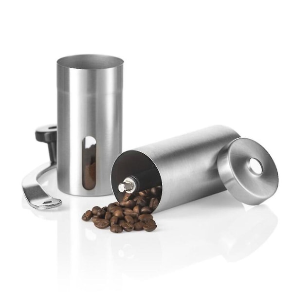 Manuell kaffekvarn, handkaffekvarn i rostfritt stål