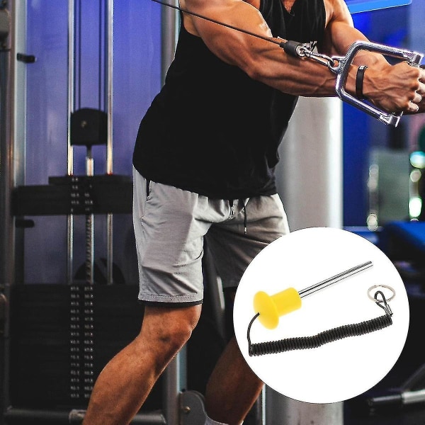 Fitnessudstyr Modvægtsstykke Låse Modvægtsstykke Magnetisk bælte Træk Rope Kombinationsstyrke