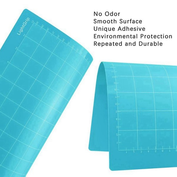 5 stk skjærematte lett grep for en/luft/luft2&luft 3 /maker&maker 3,quiltende skjærematter 12x12 tommer (blå)
