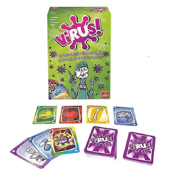 Virus! Evolution 2 -virus! Virus Infektion Card Game Party -jouluviihdekortit