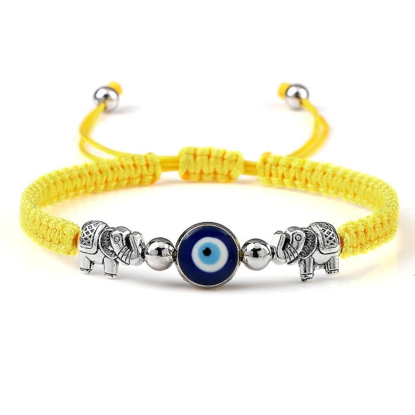 Classic Blue Turkish Evil Eyes Bracelets For Women Hand Of Fatima Lucky Red