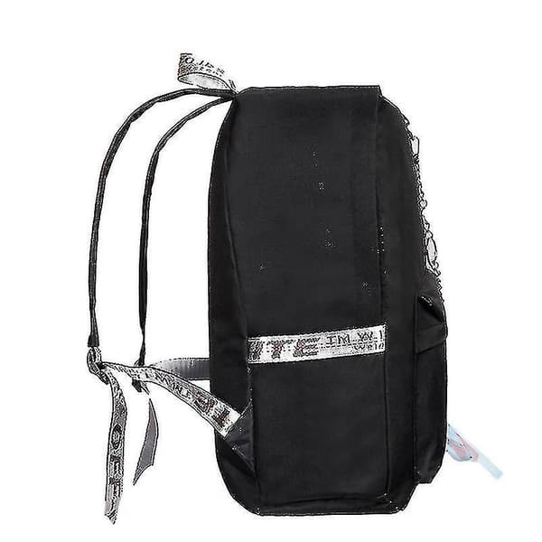 Billie Eilish Peripheral School Bag Casual Canvas Rygsæk Style A
