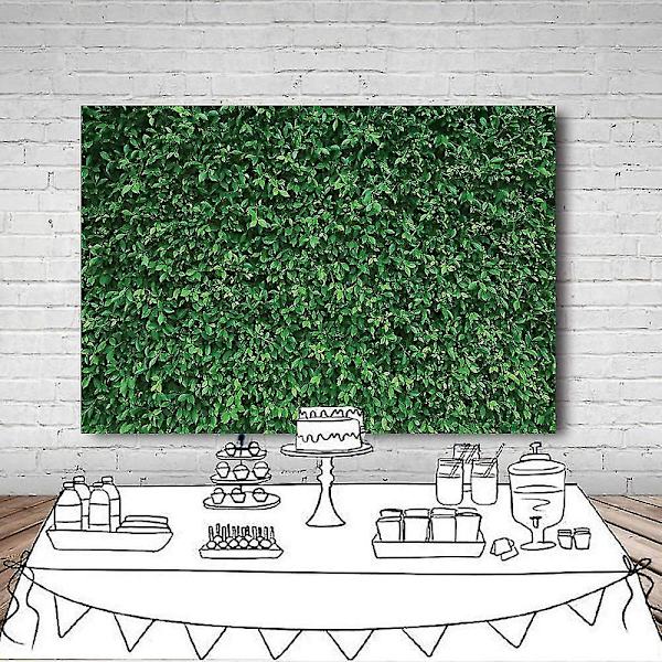 7x5ft Gröna blad Fotografi Bakgrund Djungel Bakgrund Grön Bakgrund Gräs Bakgrund Vinyl Bakgrund Grön Gräs Grön Vägg Bakgrund Fest Cp-87