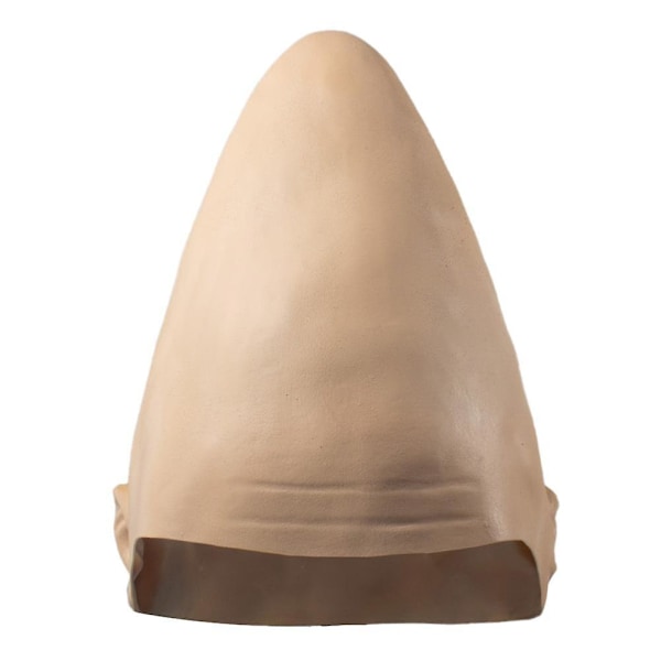 Alien Cone Bald Head - Konstig Kostymtillbehör Äggformade Huvuden Rekvisita För Män Kvinnor Pojkar Och Flickor
