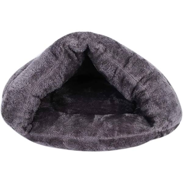 Hundkoja Husdjur Sovsäck Säng för Hund Katt Valp Hundgrotta Kattgrotta Förtjockad Hundbädd Mjuk Kattbädd Hem Sovande Plats Hundhus Katthus