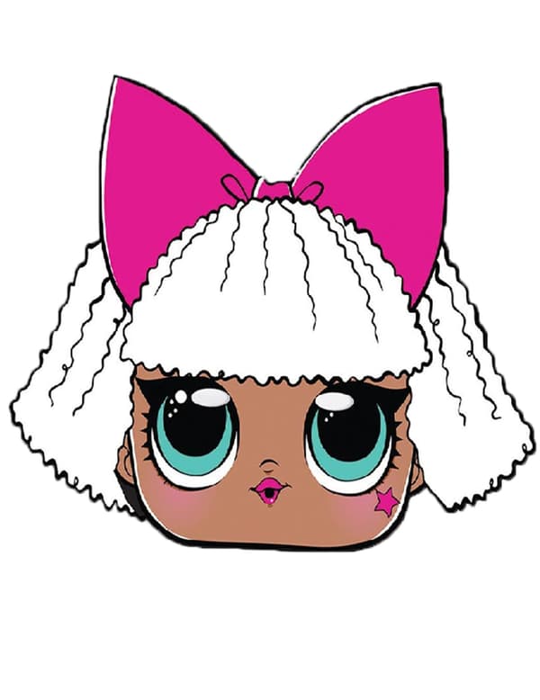 Diva LOL Surprise Pappmask