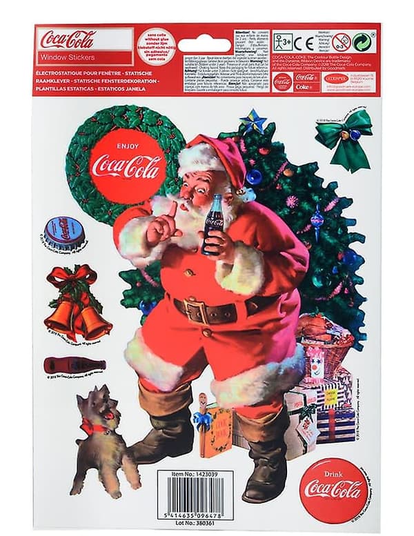 Coca-Cola Fönsterdekorationer 30 x 20 cm