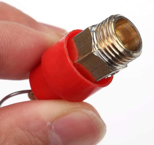 1/4 120psi säkerhetsventil för luftkompressor, säkerhetsventil för luftkompressor i mässing Banmo