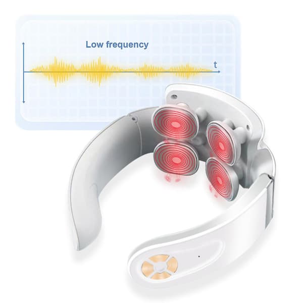 Cervical Spine Massager Neck Massager-hot Compress Pulse Multimode Neck Protector - Snngv