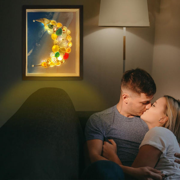 DIY Snäckskal Conch Starrys Sky Lamp