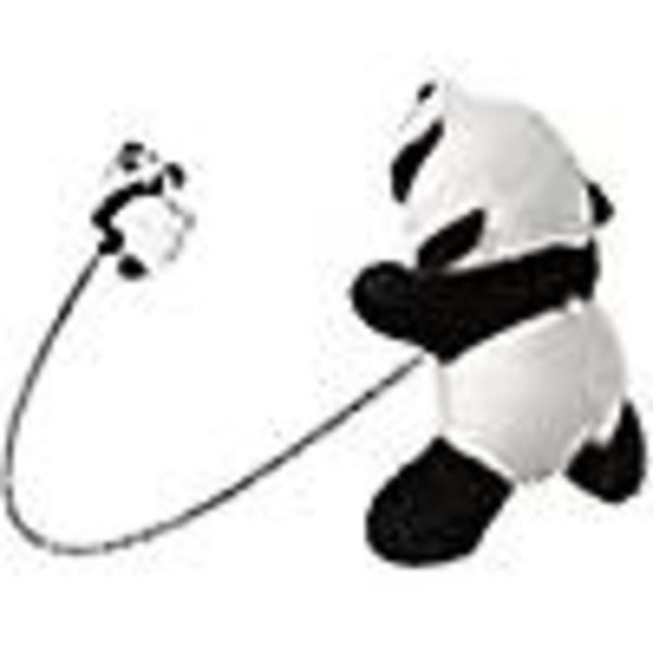 Söt emalj knappnålsset tecknad djur plysch panda broscher knappnålar jackor hattdekor