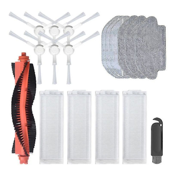 For Mijia Mop Pro Viomi V2 Pro/v3 Hoved-/sidebørste Filter Moppklut - Snngv