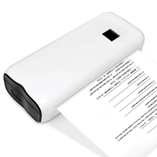 A4 Mini Hjem Inkless Printer Papir til Billeddagbog (Kun Papir 50 stk)