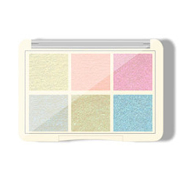 Nagelkonst Solid Magic Mirror Powder - 6 Färger Solid Powder 01make Up