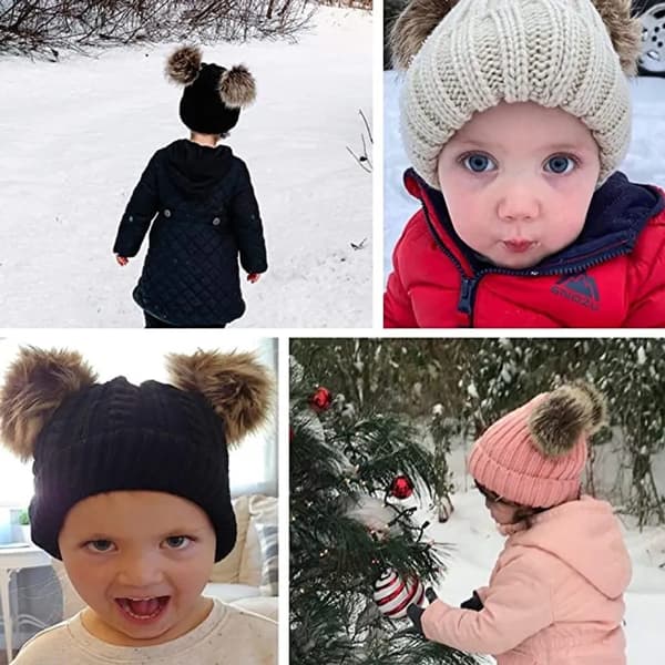 Baby vintermössa, halsduk mössa, handskar