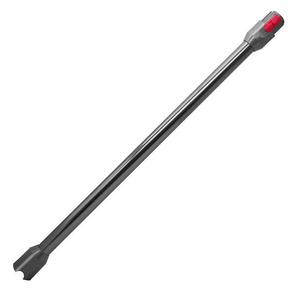 Forlengelsesstang for V10 Digital Slim/v12 Detect Slim Cordless Stick Støvsuger Quick Release Straight Pipe Bar-b（Sort Grå）