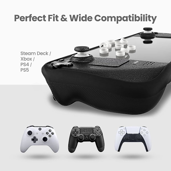 Joystick-skydd, Osynligt Skydd Under Spel, Silikon, Kompatibel Med Steam Deck/Xbox/PS4/PS5 Speljoystick (100 st)