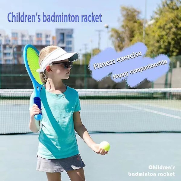 Tennisketchersæt til børn inklusive 2 ketchere og 2 bolde