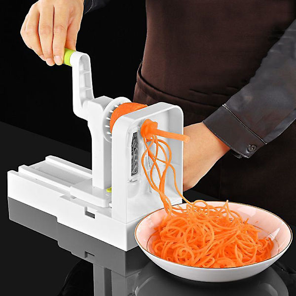 Grönsaksskärare Potatis Spiral Slicer Whirlwind Frukt Grönsak Spiral Maskin Nudelmaskin Multifunktionella Köksredskap