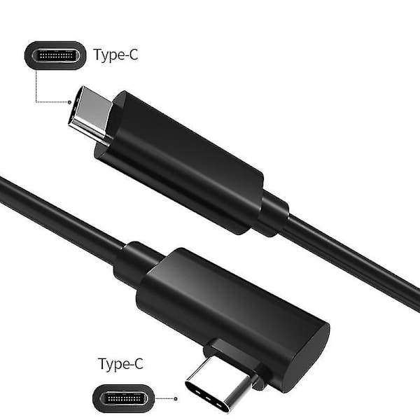 Kompatibel med Oculus Link-kabel 3m, USB 3.0 till USB-C laddningskabel