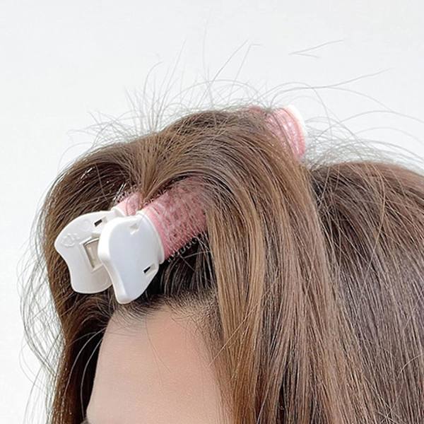 Volymklämmor för rötter - Instant Bangs Curler Heatless - Självhäftande Diy Hårstylingverktyg för hem, salong och resor Youding