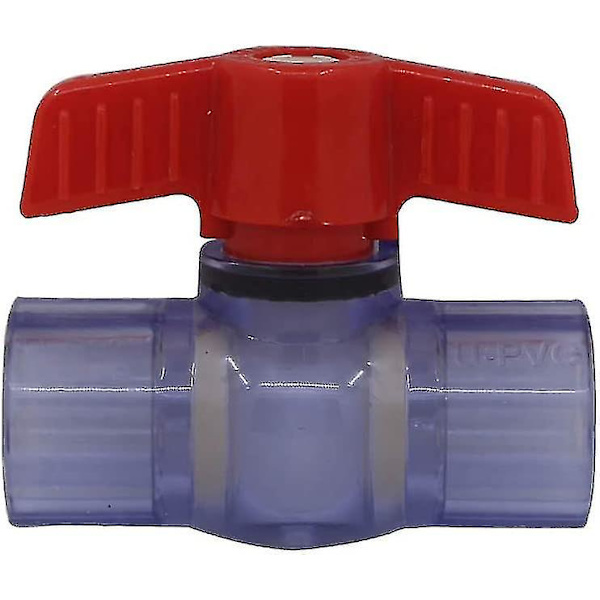 Pvc kugleventil 40mm klæbeventil kugleventil kugleventil kuglebassin (indre diameter 40mm) Banmo