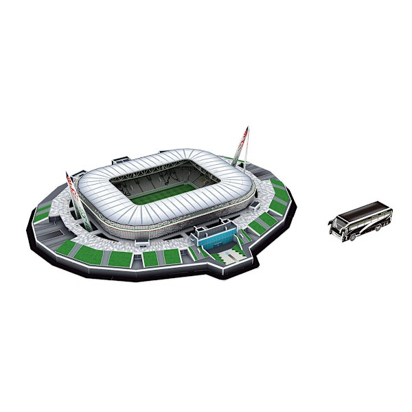 Klassiskt pussel DIY 3d pussel Världsfotbollsstadion Monterad byggmodell