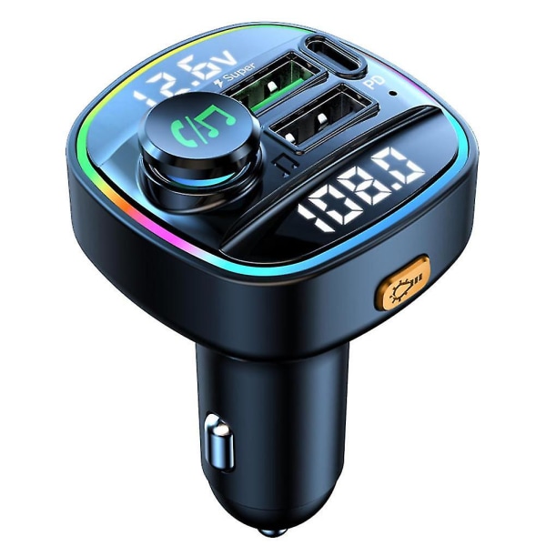 Auton Bluetooth-yhteensopiva MP3-soittimen äänivastaanotin nopealla lataustoiminnolla