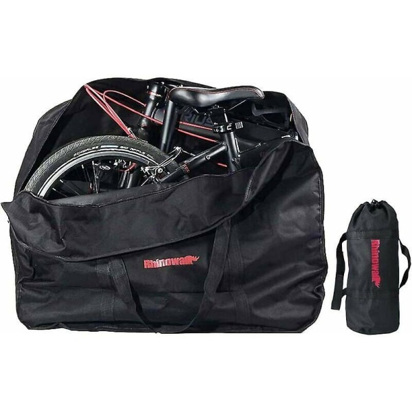 20 tommer cykelbæretaske foldecykelbetræk Vandtæt og fortykket cykelbeskyttelsescover, kompatibel cykling MTB Travel_Aleko