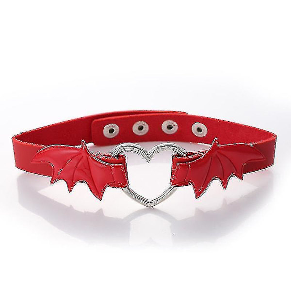 Gotisk flaggermus krage choker halskjede