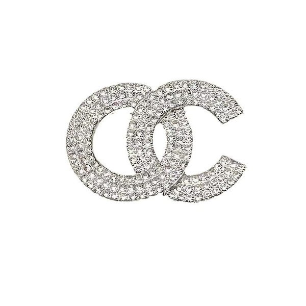WABJTAM Klassisk full diamant brosch dam lyx sjal spänne temperament elegant kläder accessoarer