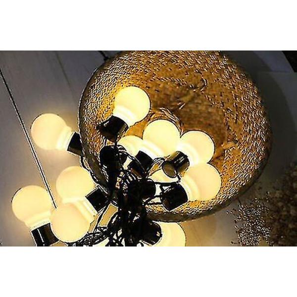 5m 10m 15m Utomhus Trädgård Bröllop Industriell Festoon Glödlampa String Led-lampor