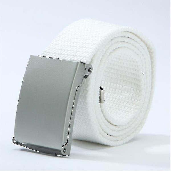 Unisex Byxor Canvas Bälte (Khaki)
