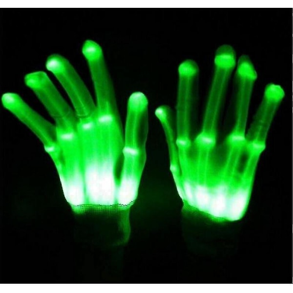 Led Gloves Light Up Lasten lelut 8-12-vuotiaille