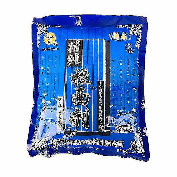 Lanchow håndtrukne nuddeltilsætningsstof, Pottasche (Peng Hui) specielt til Lanzhou-stil La Mian, kolde nudler, stærkt senepulver 500g