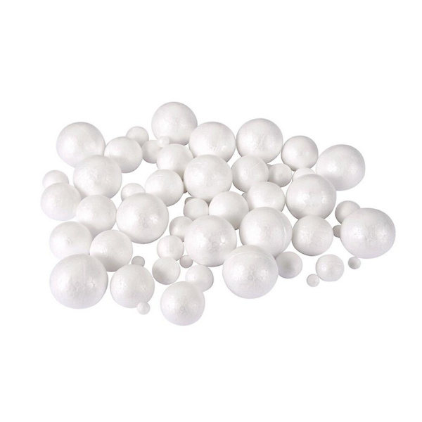 10 st 8 cm bollformade ornament DIY hantverk festdekoration
