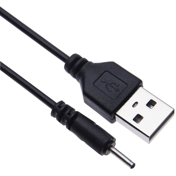 USB -DC-kaapeli 2,0 mm, kuulokkeet USB dc-laturisovitin, USB 2,0 tyyppi A uros-tasavirta 2,0 mm x 0,6 mm 5 voltin tasavirtapiippujakki Power liitin Lataus C