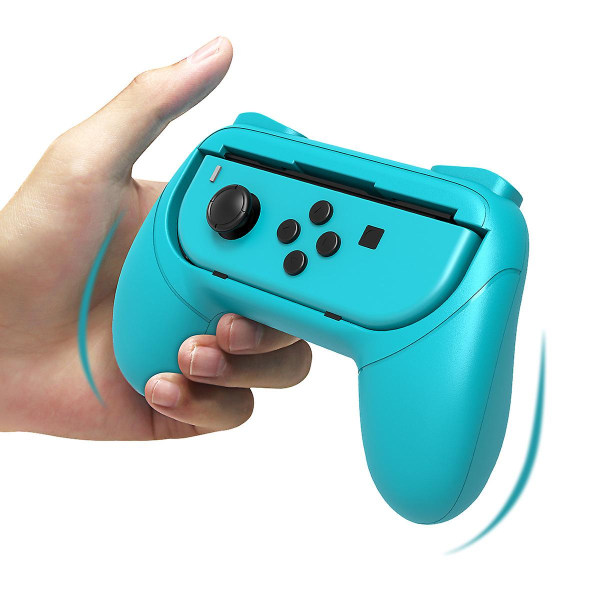 Pelikahva Vasen+oikea Joyconin pidike Pelikahvan case Nintend Switchille Oled Ns Joy-con -ohjaimen käsikahvatelineen tuki