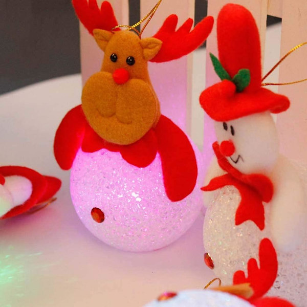 Julgranskulor med LED-ljus Julgranskulor Julgranskulor Julgranskulor Julgransdekoration