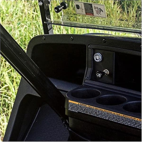 Universal 12v bil Push Pull-frontlysknapp, for Golf Cart Club Car
