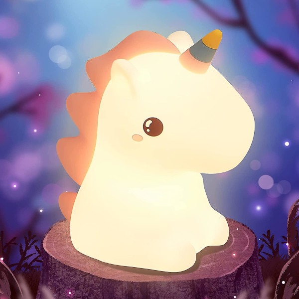 Unicorn Night Light for Kids, 7 Color Kids Night Light Baby Night Light, Nursery Portable Unicorn Cute Lamp Kids Lamp, Toddler Girls Kids Night Lights