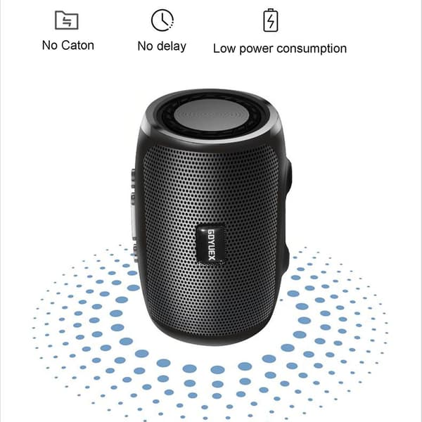 Ny intelligent röst Bluetooth-ljud bärbar subwoofer trådlös Bluetooth-högtalare-S Internet Hifi Stereo stöder-kort och U-disk-uppspelning