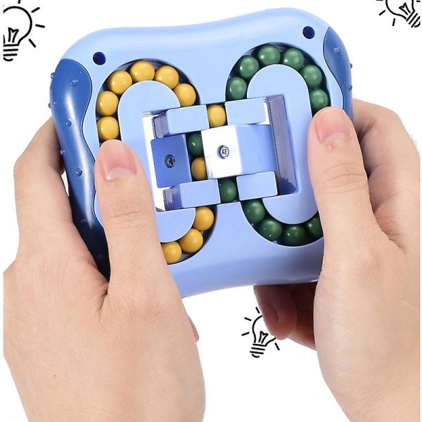 Børns pædagogisk roterende dekompression Rubik's Cube legetøj Magic Beans Fingerspids Rubik's Cube legetøj