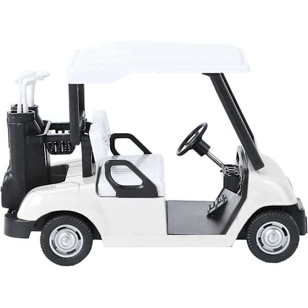 Metallisk Golfvagnsmodell, Diecast Pull Back Action Vagn, Monteringsspelset för Barn Pojkar & Flickor Leksaker