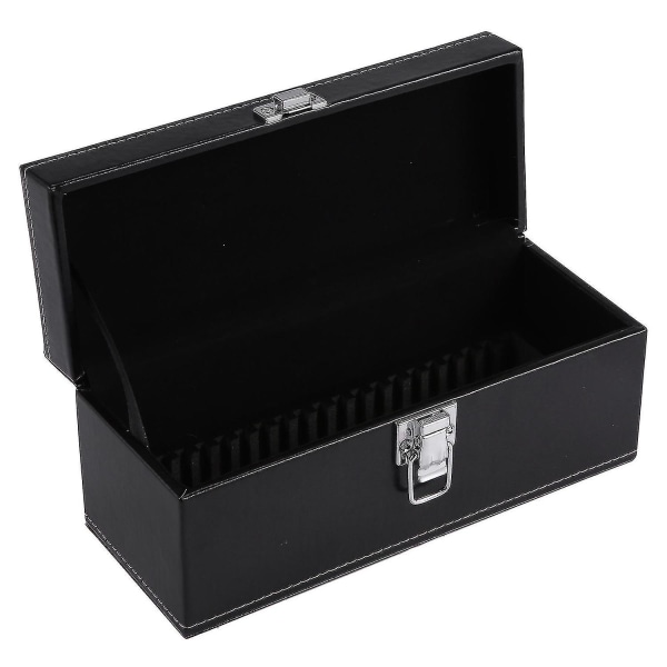 Vurderingsboks Samleboks Oppbevaringsboks kan inneholde 20 graderte mynter i en koffert
