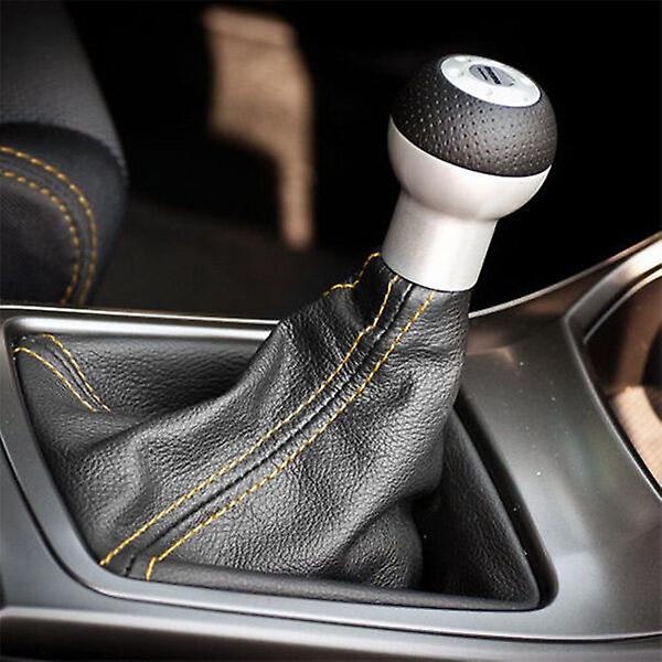 Universal Car Auto Stitch PVC-nahkainen manuaalinen vaihteiston vaihtamisnupin cover