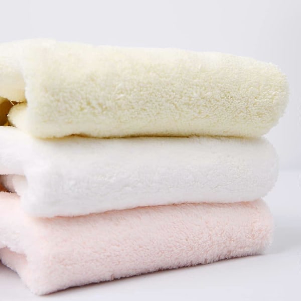 3-pack Söta Handdukar, Badhanddukar med Hängslinga, Barn Handduk Djur, Mikrofiber Korall Fleece Absorberande Handduk