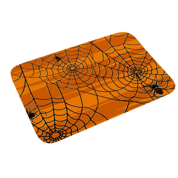 Halloween Spindel Dekorationer Ny Halloween Matta Kök Badrumsdörrmatta Hemsk Spindelmatta Bekväm Matta